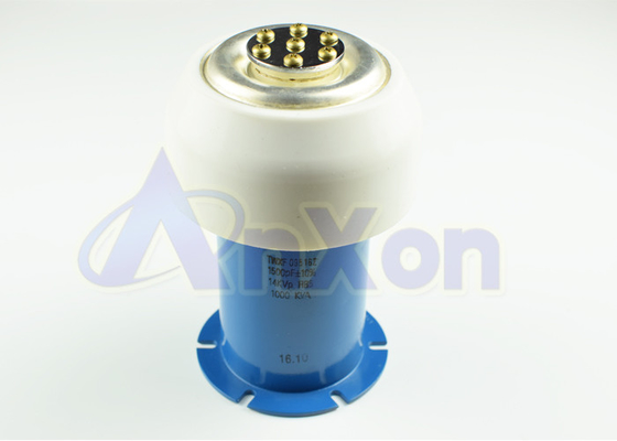 China RF Dryer Capacitor TWXF095162 14KV 1500PF High Frequency Ceramic Capacitor supplier