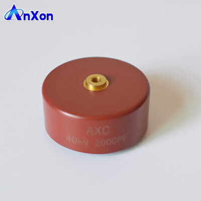China 30KV 590PF N4700 AXCT8GE40591K3D1B Molded Type Hv Capacitor With Screw Terminals supplier