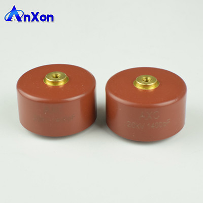 China 20KV 1400PF 20KV 142 Molded Type HV Capacitor With Screw Terminals supplier