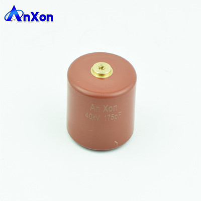 China 40KV 200PF 40KV 201 HV doorknob ceramic capacitor without resin supplier