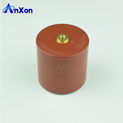 China AXCT8G100D101KDB Y5T Capacitor 100KV 100PF 100KV 101 Screw type ceramic capacitor supplier