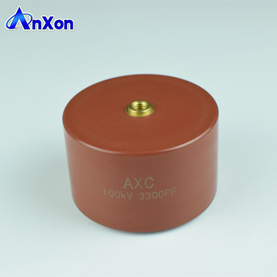 China AXCT8GD332K100DB Capacitor 100KV 3300PF 100KV 332 Electric field energy harvesting devices HV ceramic capacitor supplier