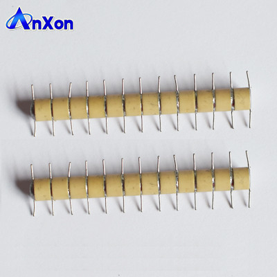 China 20KV 470PF 12 array customized  High voltage stacked ceramic capacitor supplier
