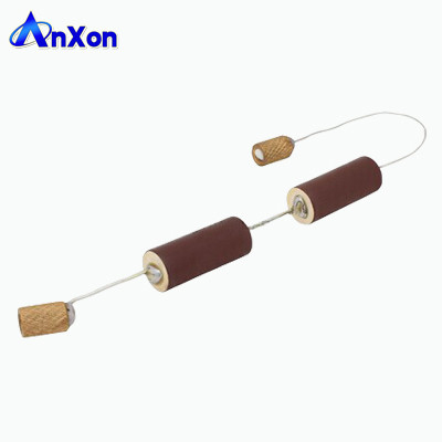 China Cylinder type high voltage AC ceramic capacitor 35KV 10pf Customized Capacitor supplier