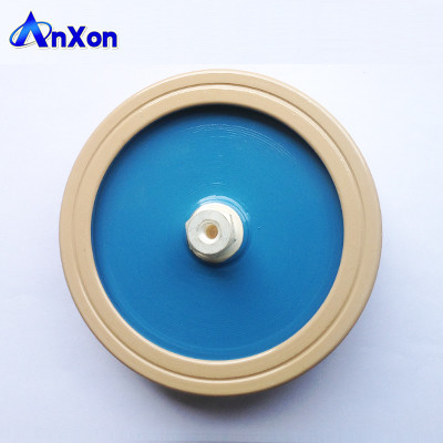 China AnXon CCG81-8 25KV 1500PF 125KVA Plate shaped high power ceramic capacitor supplier