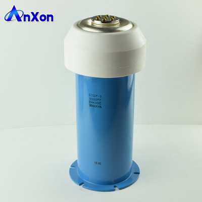 China CCGSF-4 30KV 5000PF 3500KVA HF welding equipment ceramic water cooled capacitor supplier