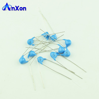 China CT81 10KV 100PF Y5T Radial Lead Type High Voltage Ceramic Capacitor supplier