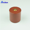 CVT Coupling Capacitor 100KV 500PF 100KV 501 Red color High voltage ceramic capacitor supplier