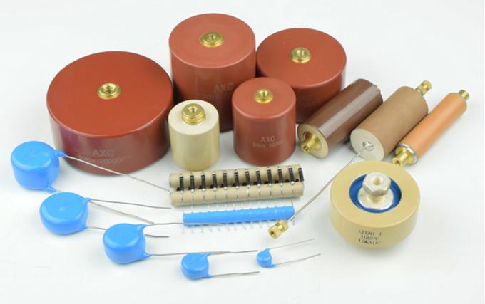 AnXon high voltage capacitor for columns collider of HV accelerator