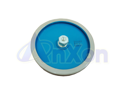 China High Frequency ceramic capacitor 8KV 2000PF CCG81 RF Power ceramic capacitor supplier