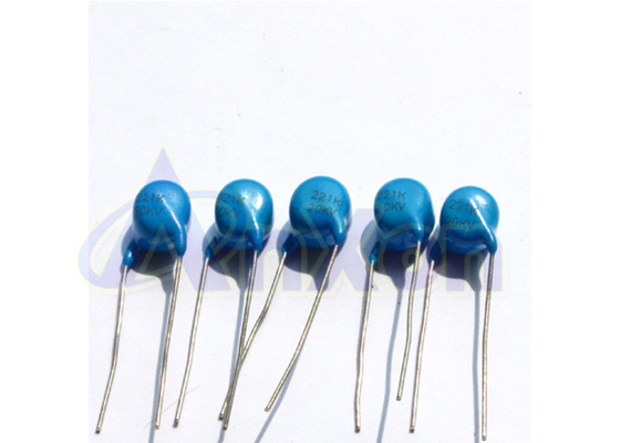 China X-ray Generator Ceramic Capacitor 15KV 220PF Surge Protention Ceramic Capacitor supplier