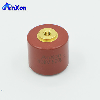 China 30KV 500PF N4700 AXCT8GE40501K3D1B Hv Capacitors Of High Voltage Columns For Collider supplier