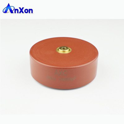 China PLC Coupling capacitor 15KV 10000PF 15KV 103 Red color disc ceramic capacitor supplier