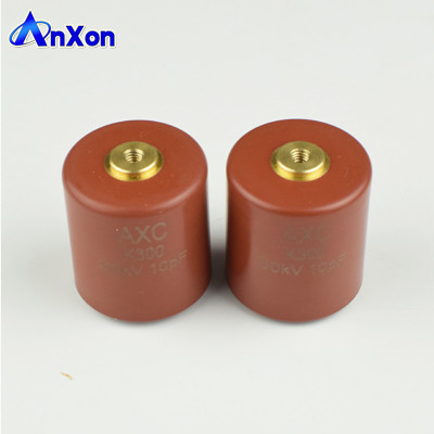 China 40KV 400PF 40KV 401 Long life HV doorknob high capacitance ceramic capacitor supplier