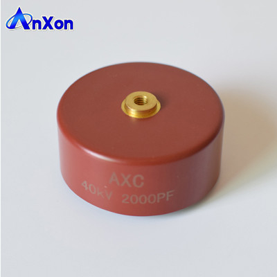 China 40KV 2000PF HV Ceramic Capacitor 40KV 202 Electrostatic HV Ceramic Capacitor supplier