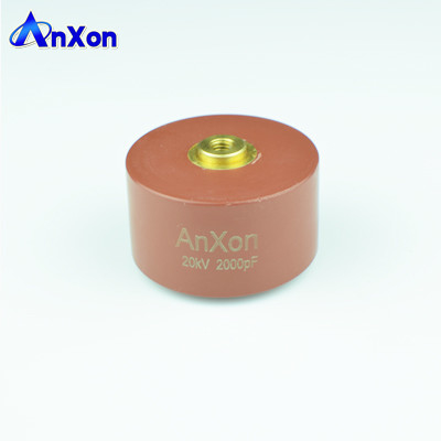 China 715C20DKD25 Y5U Capacitor 20KV 2500PF 20KV 252 Super High Voltage Capacitor supplier