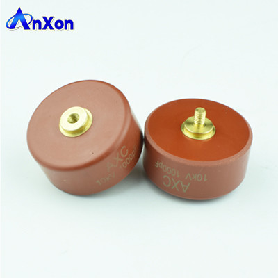 China NY5T3M122K10KV Capacitor 10KV 1200PF 10KV 122 Door Knob High Voltage Ceramic Capacitor supplier