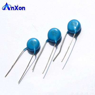 China HV  Kondensator 15KV 680PF 681 Surge Protection Disc Capacitor supplier