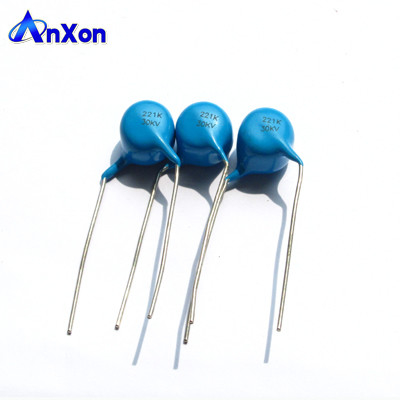 China High Voltage Condensador 40KV 250PF 251 Y5T Disc Capacitor supplier