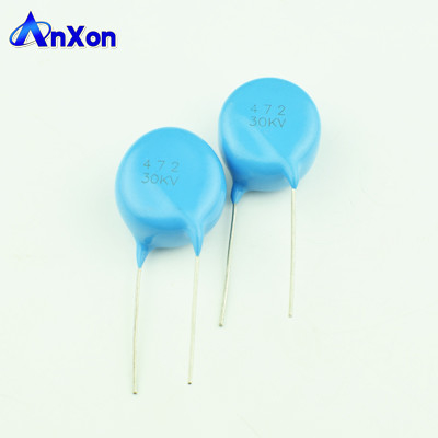 China High Voltage Condensador 40KV  4700PF 472 Xenon headlamps Ceramic Disc Capacitor supplier