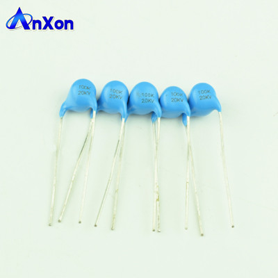 China High Voltage Condensador 20KV 20PF  Disc Ceramic capacitor manufacturers supplier