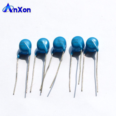 China High Voltage Condensateur 20KV 250PF 251 Leaded X-ray Generator Ceramic Disc Capacitor supplier