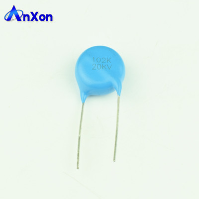 China HV Condensateur 20KV 1000PF 102 CT81 High Quality Ceramic Disc Capacitor supplier