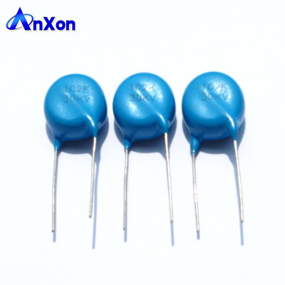 China HV Disc Condenser 30KV 1000PF 102 Coupling & Decoupling ceramic capacitor supplier