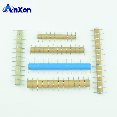 China 10KV 15KV 20KV 25KV 30KV High voltage copper pillar ceramic capacitor stacks supplier