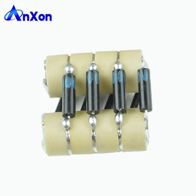 China 25KV 280PF 4 stacks customized  Ceramic capacitor multiplier module supplier