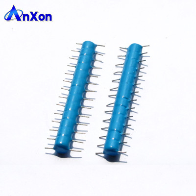 China 15KV 250PF customized  High Voltage Ceramic Capacitor Stacks supplier