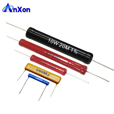 China 10W 2G ohm High Power Medical Device Tubular Impulse Generators Resistor supplier