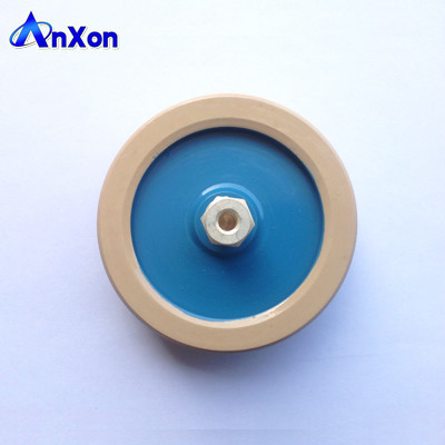 China 8KV 300PF 40KVA  Low losses R85 N750 RF Power plate ceramic capacitor supplier