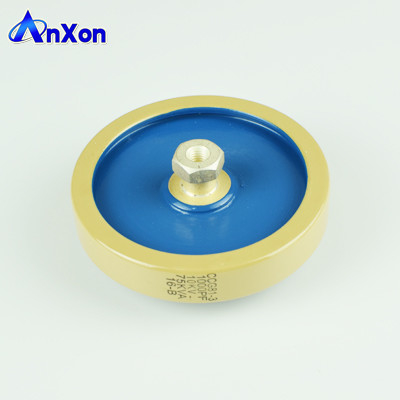 China AnXon CCG81-4 10KV 1000PF 90KVA RF Power high frequency ceramic caapcitor supplier