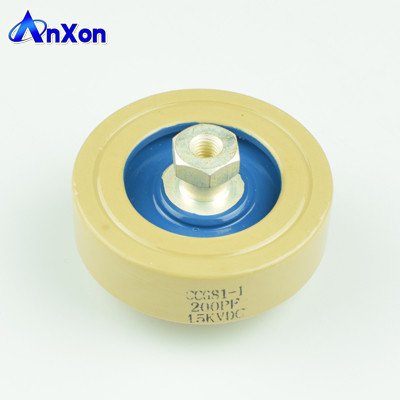 China RF Welder Capacitor 15KV 200PF 60KVA High Power matching networks capacitor supplier