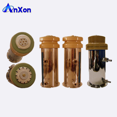 China 16KV 5000PF 2830KVA HF welding equipment ceramic water cooled capacitor supplier