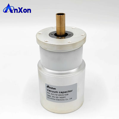 China CKTB1400/3/100 3KV 5KV 90-1400PF 100A SCV-514M Low Losses Vacuum Capacitor supplier