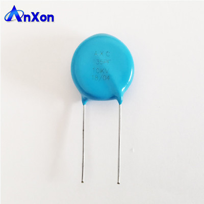 China Medical Machine Lead Ceramic Capacitor 20KV 135PF SL Leaded Type Disc Capacitor supplier