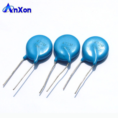 China Made in China AnXon CT81 10KV 4700PF 472 Y5U High Voltage Radial Lead Disc Ceramic Capacitor supplier