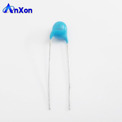 DHRB34A101M2BB Ceramic Condenser 10KV 100PF 101 Blue Disc Lead Wire HV ...