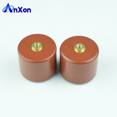 40KV 1000PF 40KV 102 high voltage screw mounting ceramic capacitor supplier