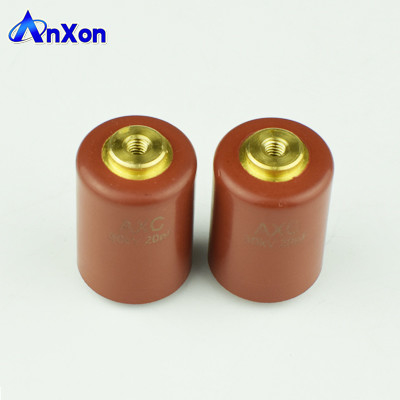 AXCT8GDH20F30DB K300 Capacitor 30KV 20PF VHF high voltage ceramic capacitor supplier