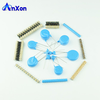 HV  Condensador 15KV 330PF 331 Blue Disc Leaded Type Ceramic Capacitor supplier