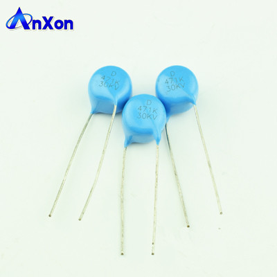 High Voltage Kondensator 30KV 500PF 501 Low Cost High Voltage Disc Ceramic Capacitors supplier
