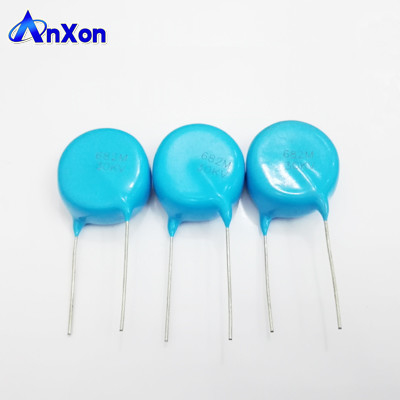 High Voltage Condenser 20KV 6800PF 682 High voltage blue ceramic capacitor supplier