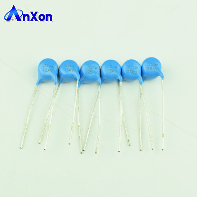 DHRB34C331M2BB Ceramic Condenser 15KV 330PF 331 Wire Ceramic Disc Capacitor supplier
