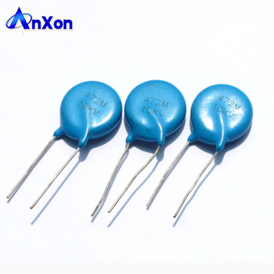 10KV 4700PF 472 High Voltage Ceramic Singlelayer DC Disc Capacitor supplier