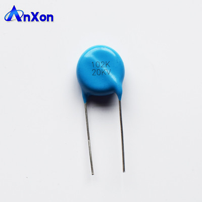 20KV 1000PF 102 High voltage single layer bare rectangular ceramic capacitor supplier