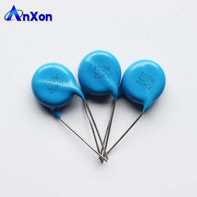 20KV 1000PF 102 High voltage single layer bare rectangular ceramic capacitor supplier