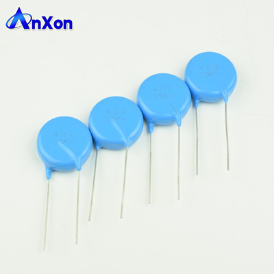 HV Ceramic Kondensator 25KV 1000PF 102 Leaded Type Blue Disc Capacitor supplier